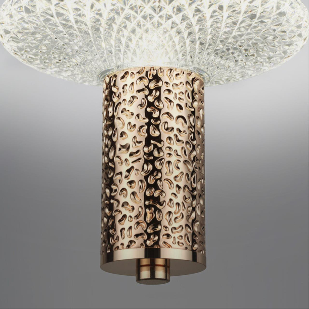 8009/6L LEDIO LN25 золото/прозрачный металл/акрилл Подвес LED 6W 220V 4000K CRISTIE