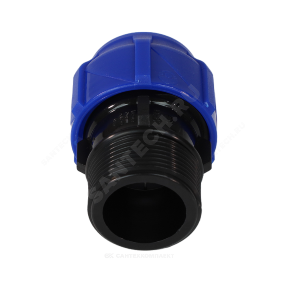 Муфта компрессионная ПЭ Дн 63х2" НР Ру16 VALFEX 121001163200