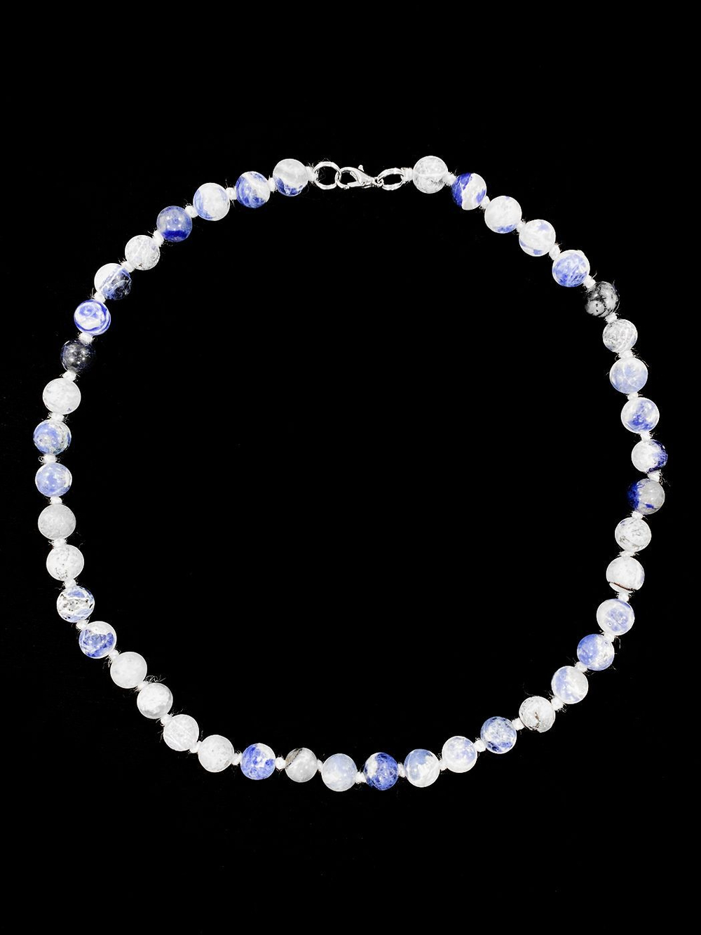 Бусы из содалита sobu001-8