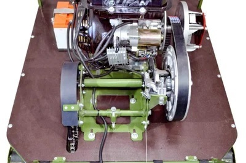 Мотобуксировщик KOIRA T 15 (15 Л/С), стеклопластик