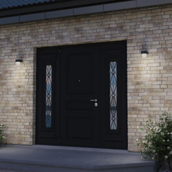 359297 STREET NT24 774 черный Светильник ландшафтный настенный IP65 LED 5W 4000K 175-265V OPAL