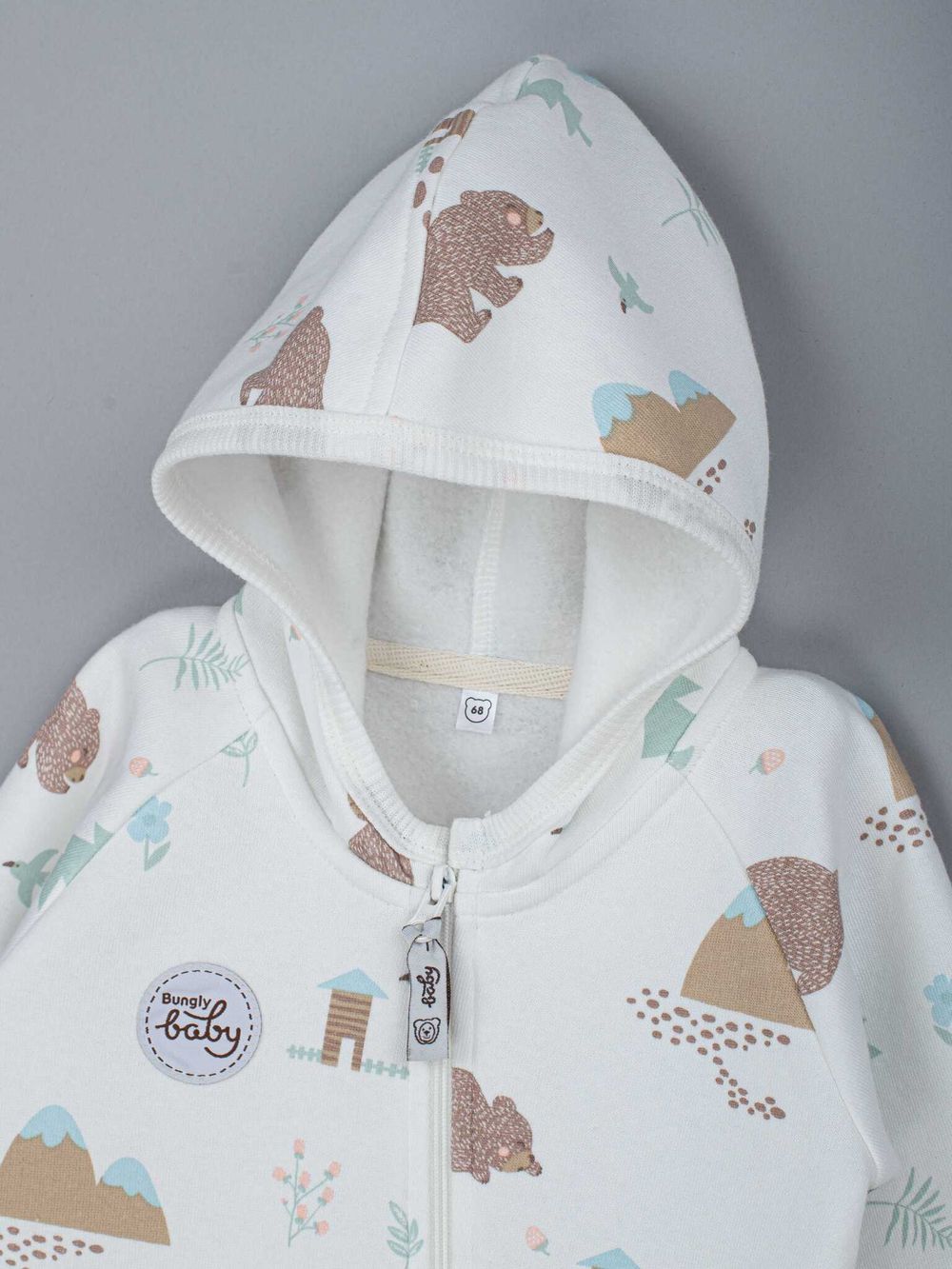 Комбинезон с капюшоном "Тайга" утепленный 0+