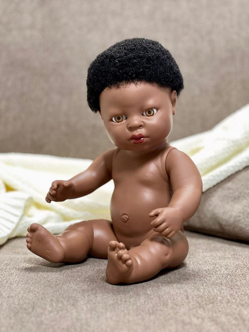 Кукла Berjuan виниловая 38см Newborn без одежды (7058)