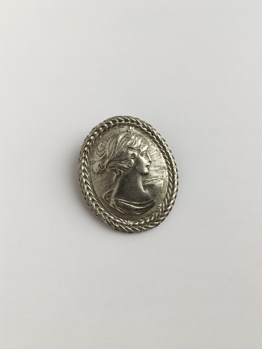 Зажим для платка Камея