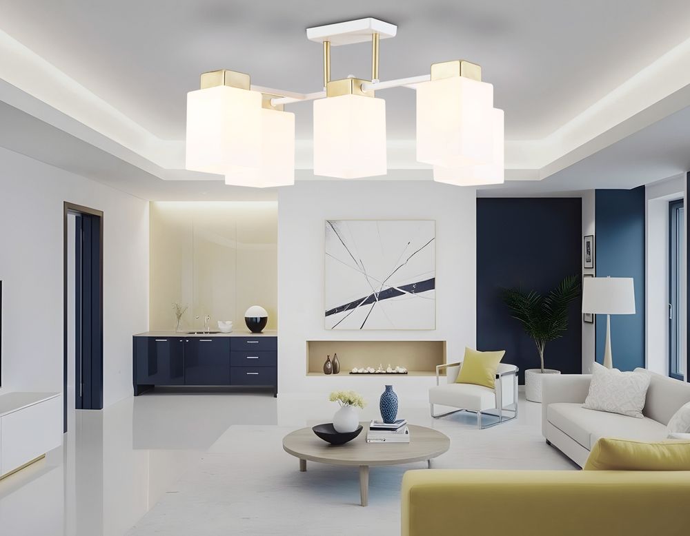 Ambrella Люстра на штанге со стеклянными плафонами Loft TR303047