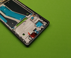 Infinix Note 40 4G (X6853) рамка дисплея + Проклейка дисплея + шлейф кнопок + фиксатор кнопок (ORIG-SP)
