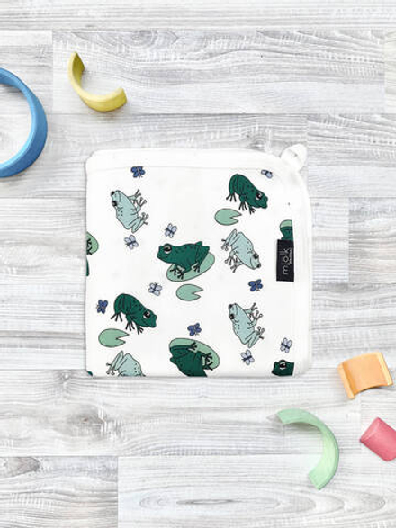 Двусторонний плед Mjölk Лягушки