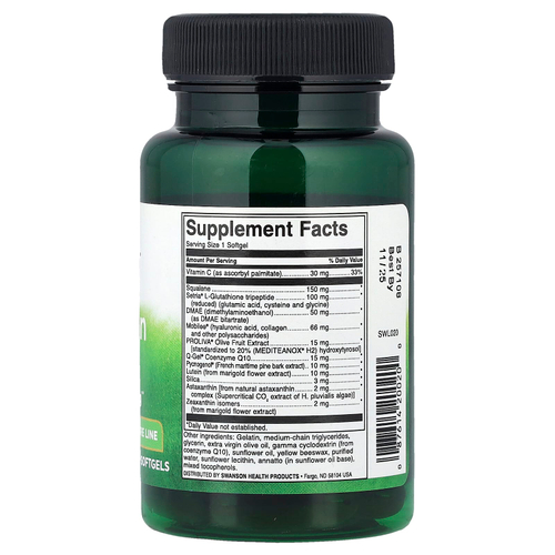 Swanson, The Skin Pill, 30 мягких таблеток