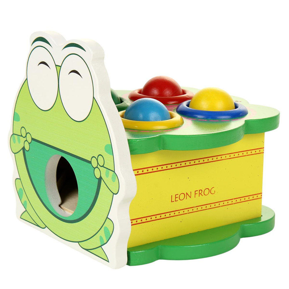 Развивающая игрушка деревянная 3 ячейки, коробка C-41663