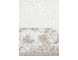 Полотенце 30x50 Luxberry Flowers белое Португалия фото