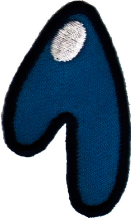 Термоаппликации HKM "Цифра "1" цветная