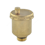 Воздухоотводчик автоматический латунь 5003 Ду 15 Ру10 G1/2" НР прямой Aquasfera 5003-01