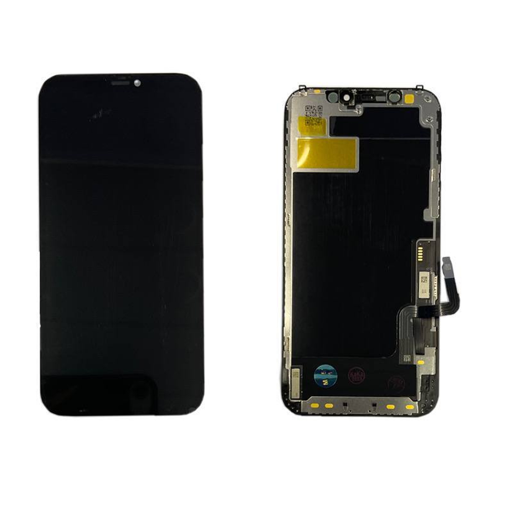 Дисплей iPhone 12/12 Pro в сборе Черный (Hard OLED) - CP
