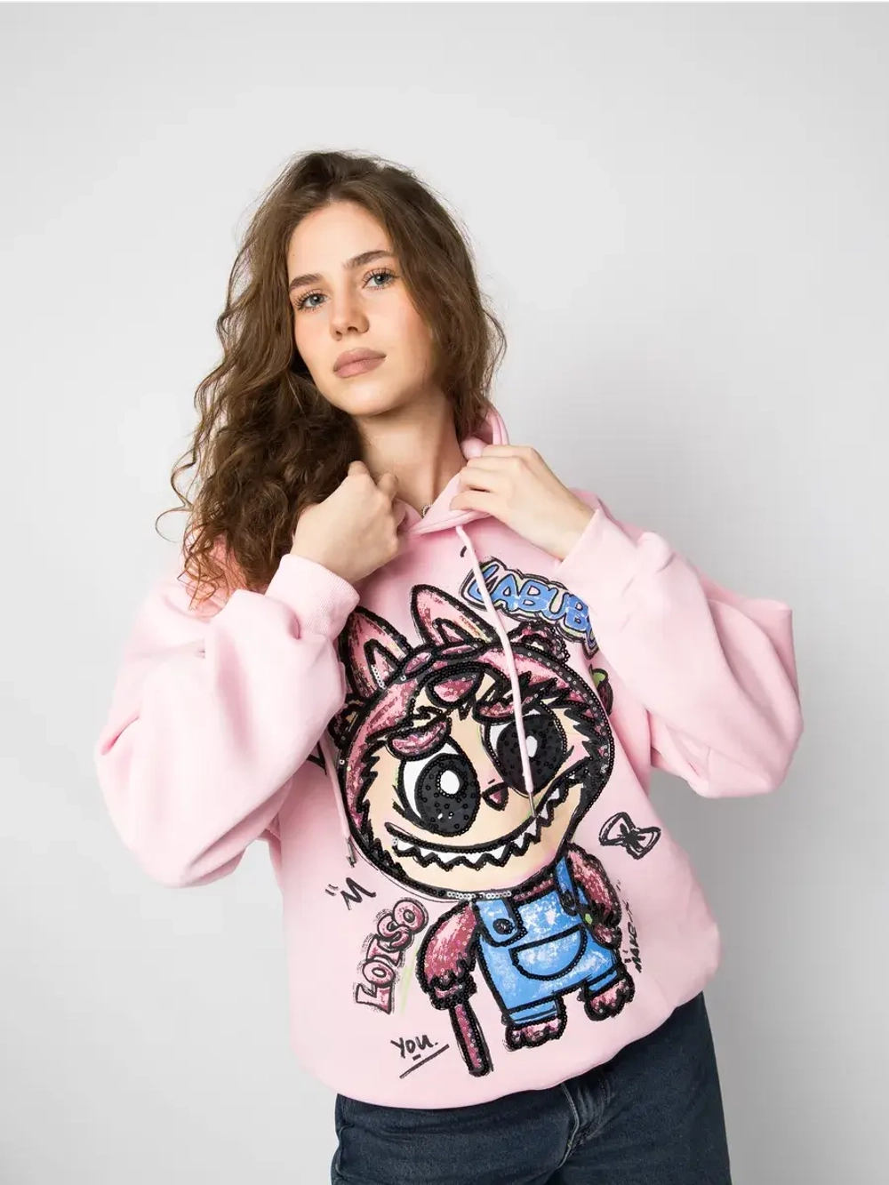 Толстовка утепленная с капюшоном