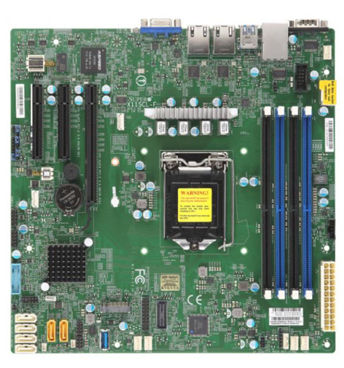 Материнская плата mATX Supermicro MBD-X11SCL-F-B