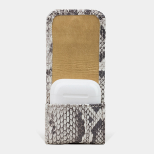 Чехол для наушников Petit из кожи питона, цвета Natur