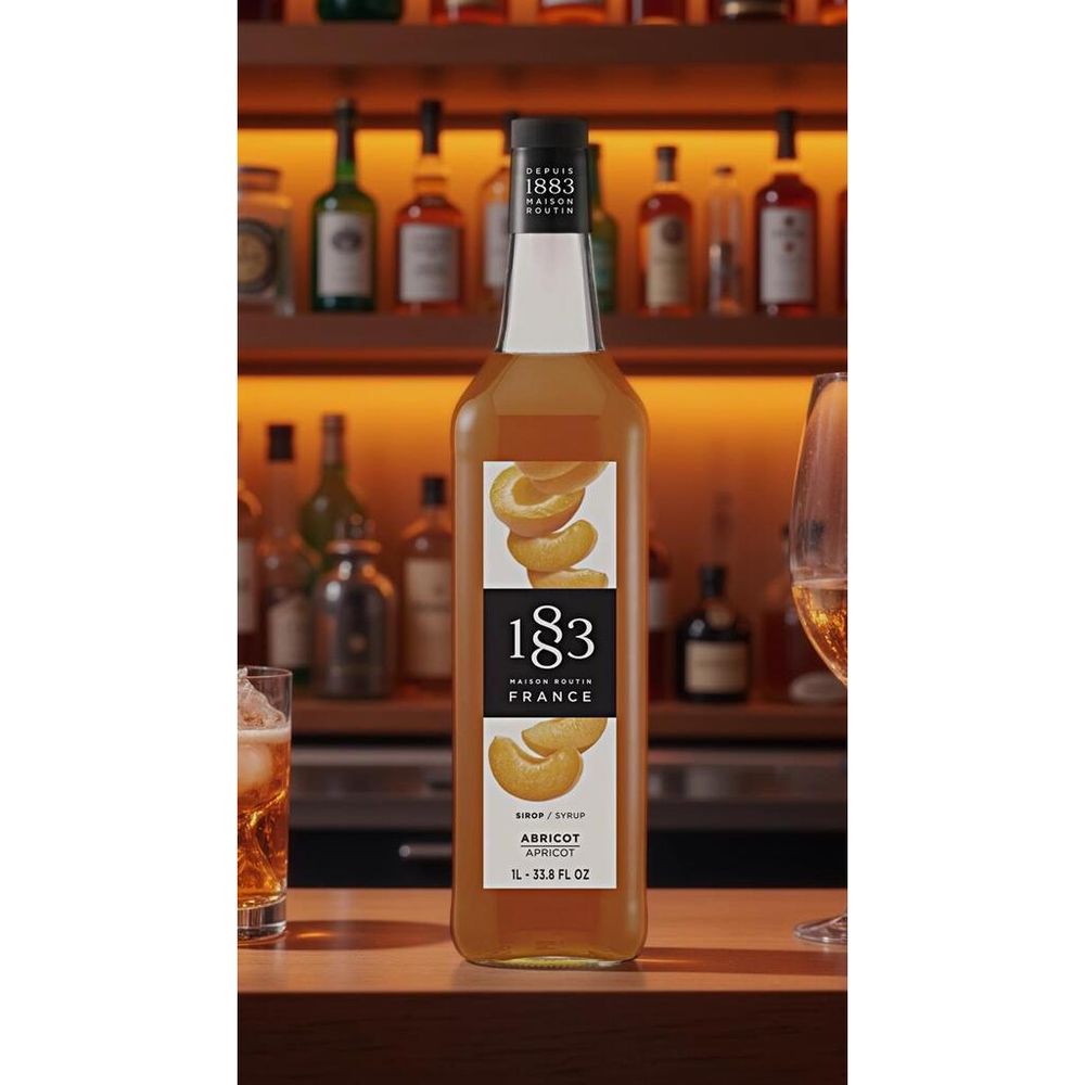 Сироп Абрикос 1л 1883 Maison Routin