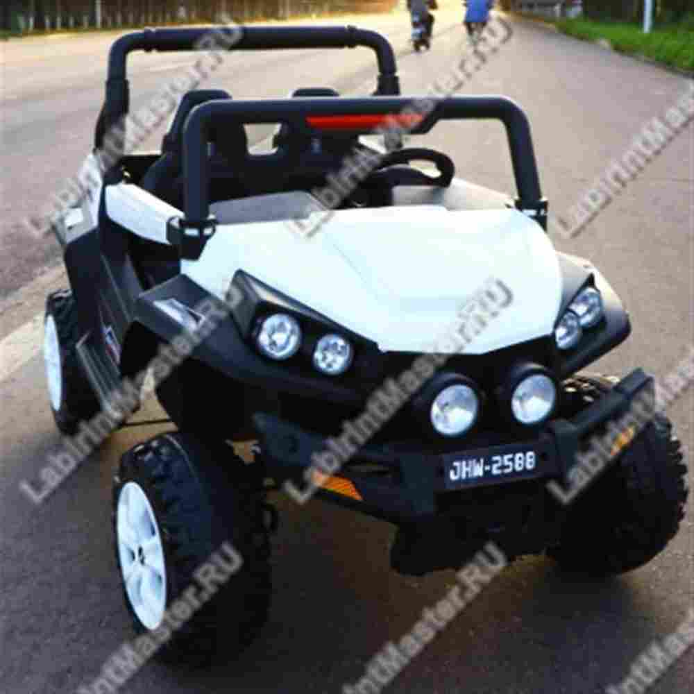 Детский электромобиль  "Buggy - MalinaBay JHW-2588" белый