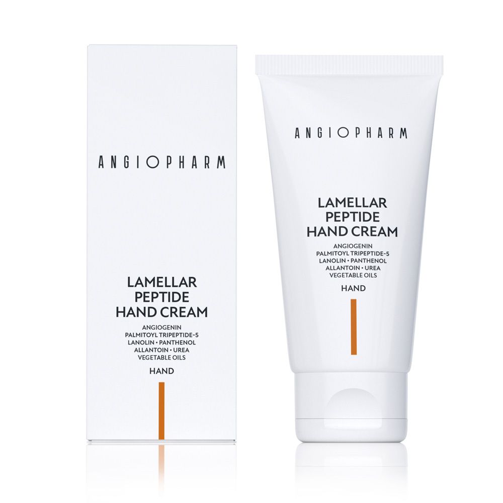 Ламеллярный крем для ANGIOPHARM Lamellar Peptide Hand Cream 50 мл