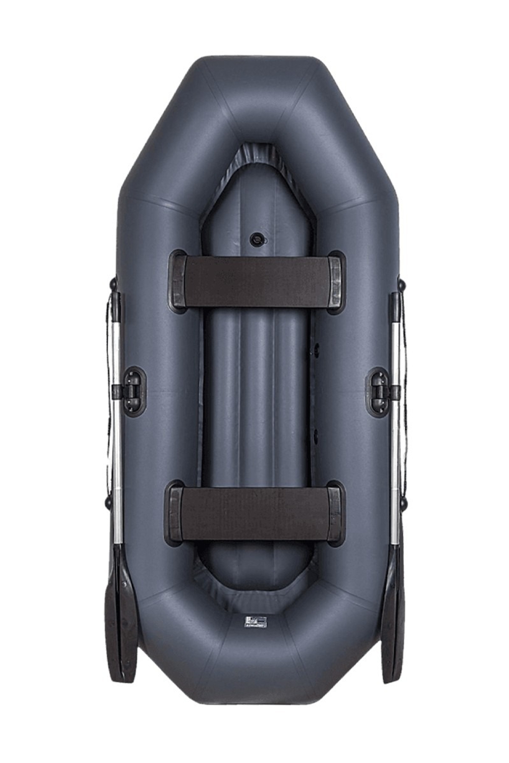 Барс-260 НАДУВНОЕ ДНО графит (лодка ПВХ)