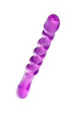 Двусторонний фаллоимитатор A-Toys Tanza фиолетовый 27,5 см