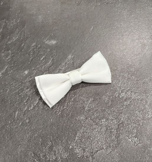 Галстук бабочка классика, лайм глянец