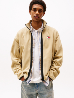Куртка Tommy Jeans Relaxed Fit Polar Fleece Relic Tan
