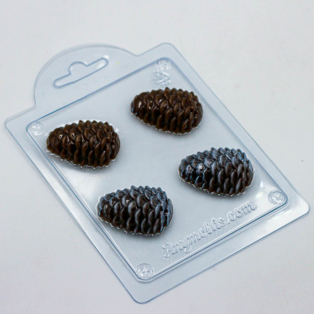 Форма пластиковая "Шишка мини 4в1" 10,5*15,5см