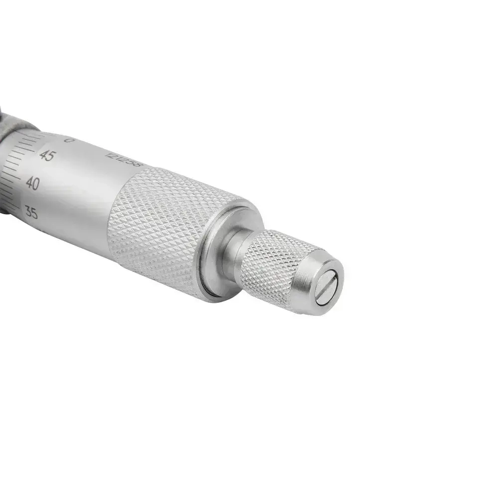 Микрометр гладкий NORGAU Industrial 0-25 мм, ГОСТ, Госреестр, с тонко притёртыми измерительными поверхностями