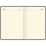 Ежедневник недатированный, А5, 160л., кожзам, Berlingo "Silver Pristine", серебр. срез, коричневый