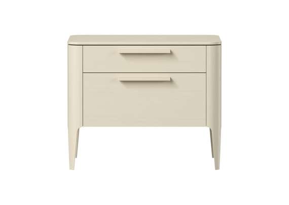 Тумба прикроватная Type oak 2 ящика ширина 60 см (дымка)