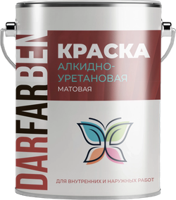 Краска алкидно-уретановая 1К 18 кг