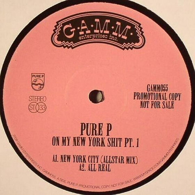 Pure P – On My New York Shit Pt. 1