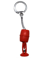 Брелок «Секси-чёртик в бочке» (Цвет: красный)