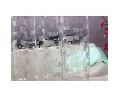 Занавеска для ванной EVA 3D Эффект Геометрия, SC-EV-03 (108745)