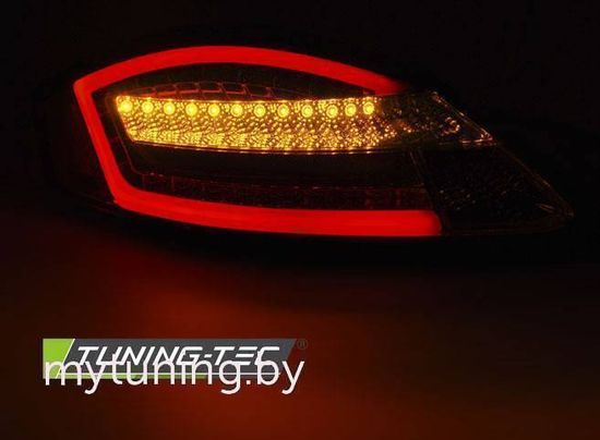 Задние фонари для Porsche Boxster 987 / Cayman 987 (05-08) LED Red Smoke