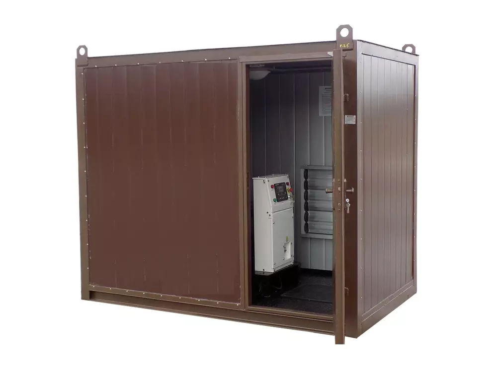 Дизельный генератор Азимут АД-25С-Т230-2РНМ11 Azimut однофазный  в контейнере с автозапуском