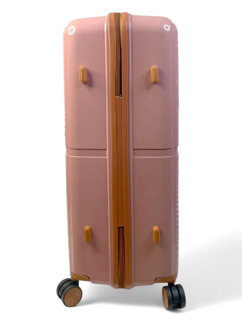 Большой чемодан Bon-Voyage PP Wave, Пудровый, L