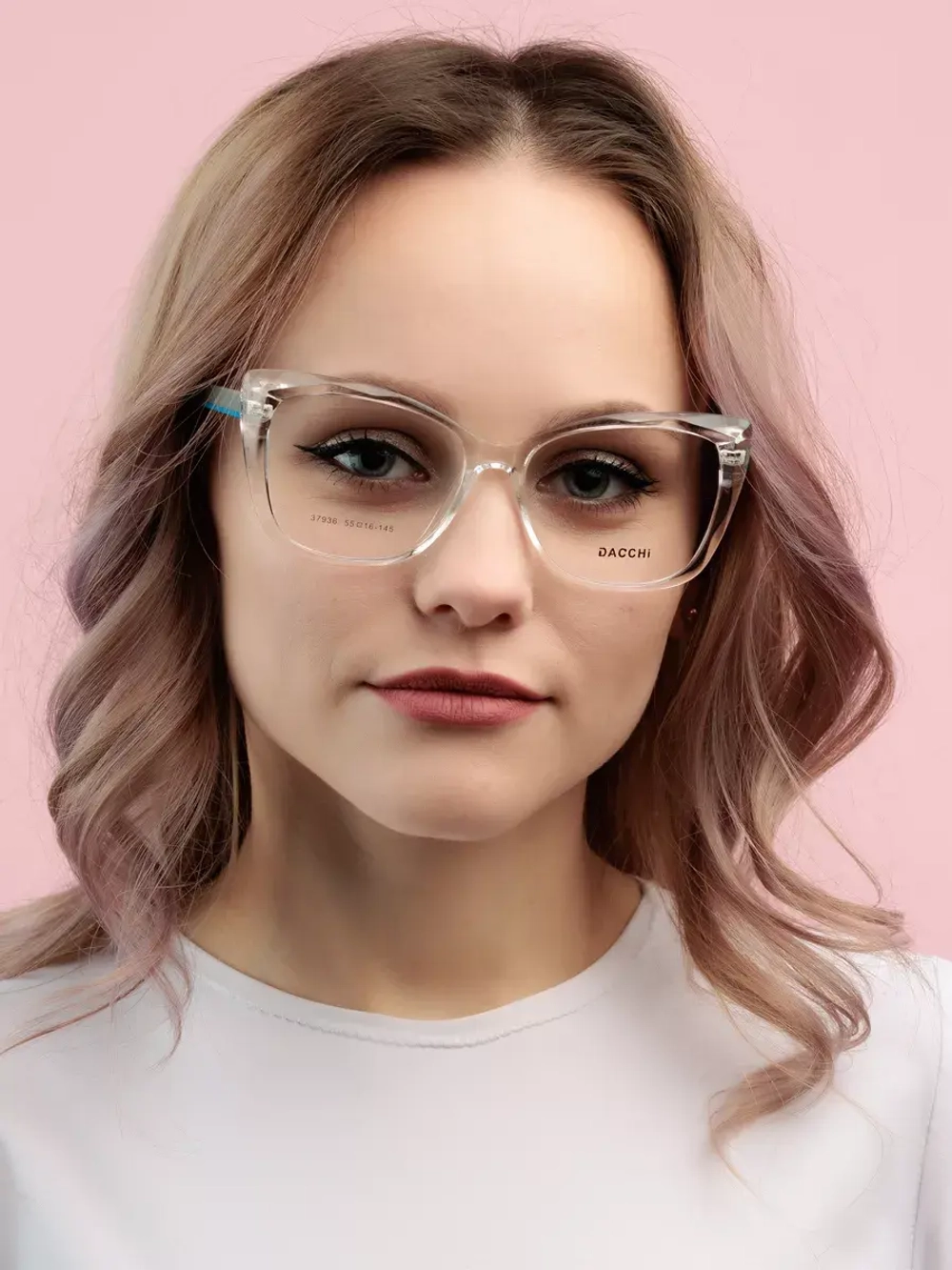 Прозрачная оправа для очков для зрение