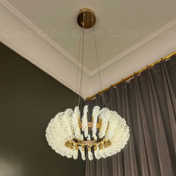 Люстра Cloyd ANTIGUA C1 / Ø50 см - золото (арт.11318)
