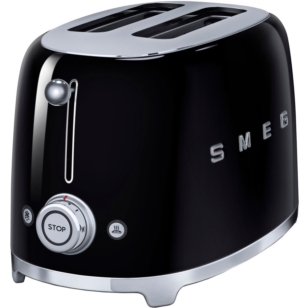 Тостер Smeg TSF01BLEU, черный