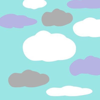 разноцветные тучки