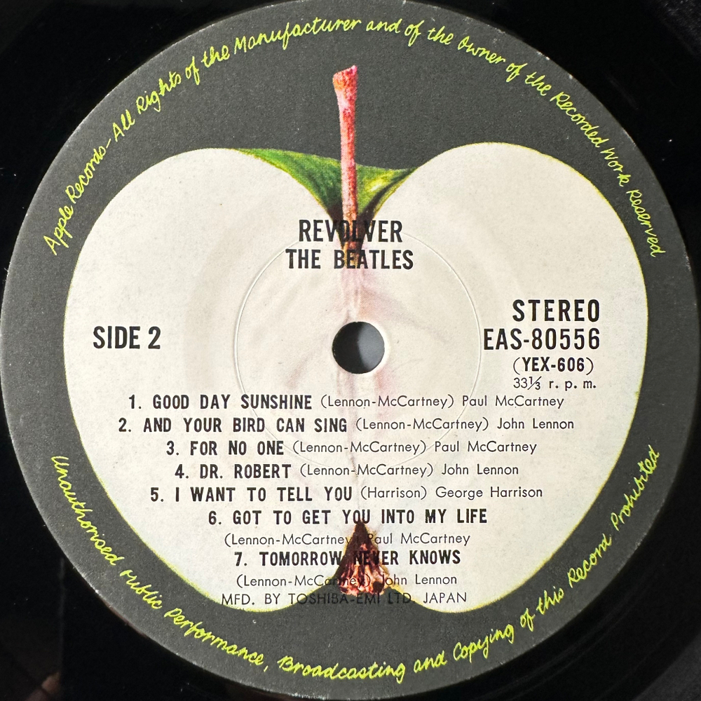 The Beatles - Revolver (Япония 1976г.)