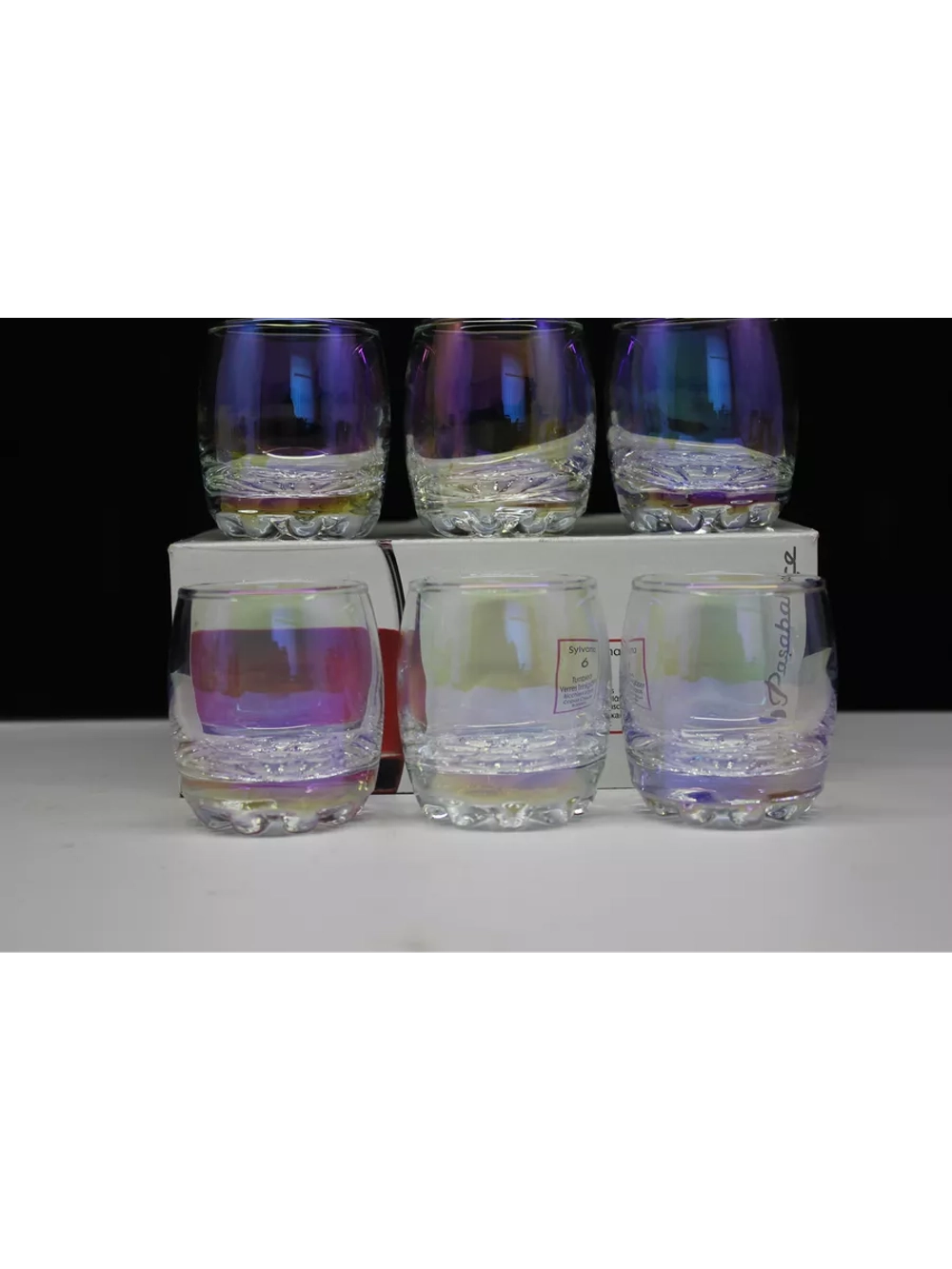 Набор стопок радуга