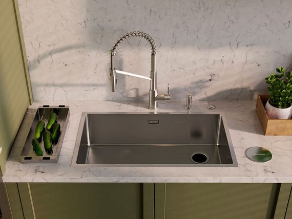 Кухонная мойка OMOIKIRI Taki 74-U/IF-IN Side(арт.4993170)