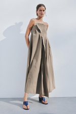 Платье из плиссированной ткани — zw collection