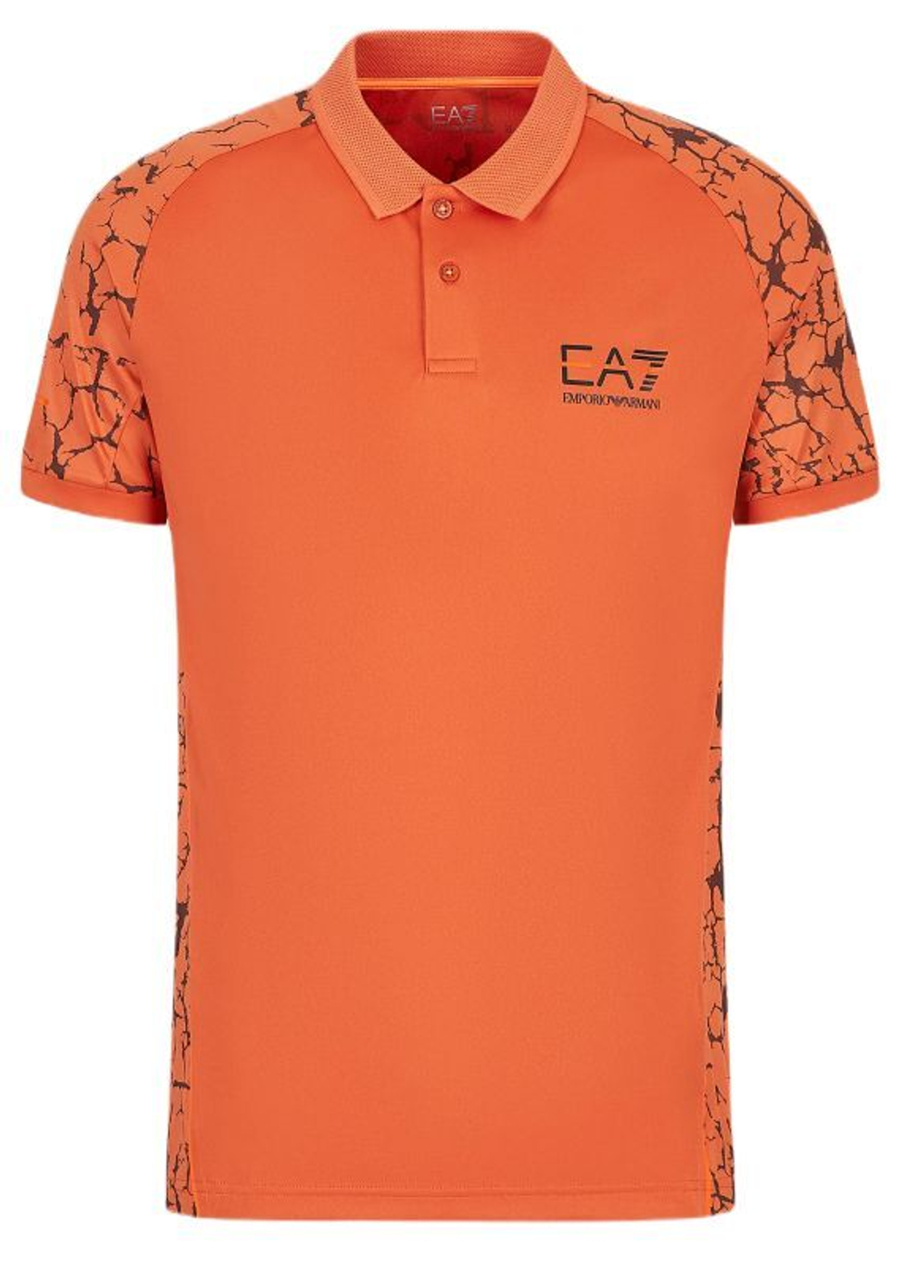 Мужское теннисное поло EA7 Man Jersey Polo Shirt - spice route