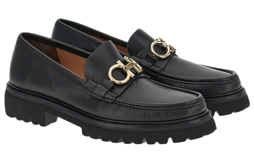Salvatore Men"s Black Bleecker Moccasins Bit Loafers