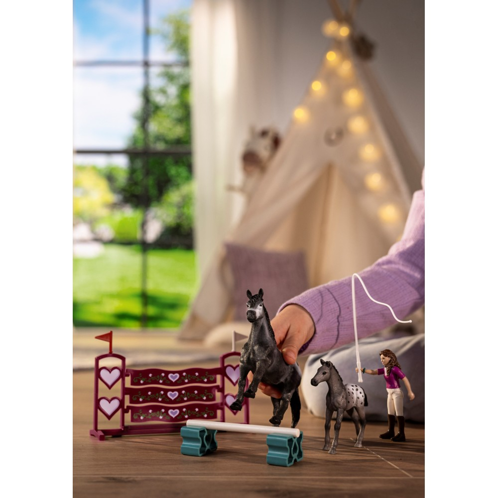 Schleich S 42776 — Турнирная тренировка Лисы с аппалузами — фото 10
