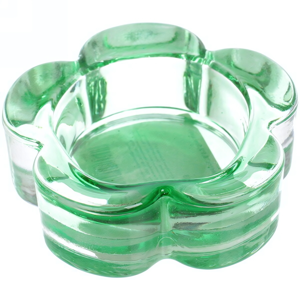 Подсвечник «Tea-цветок» 6,5*2,5см цвет зеленый